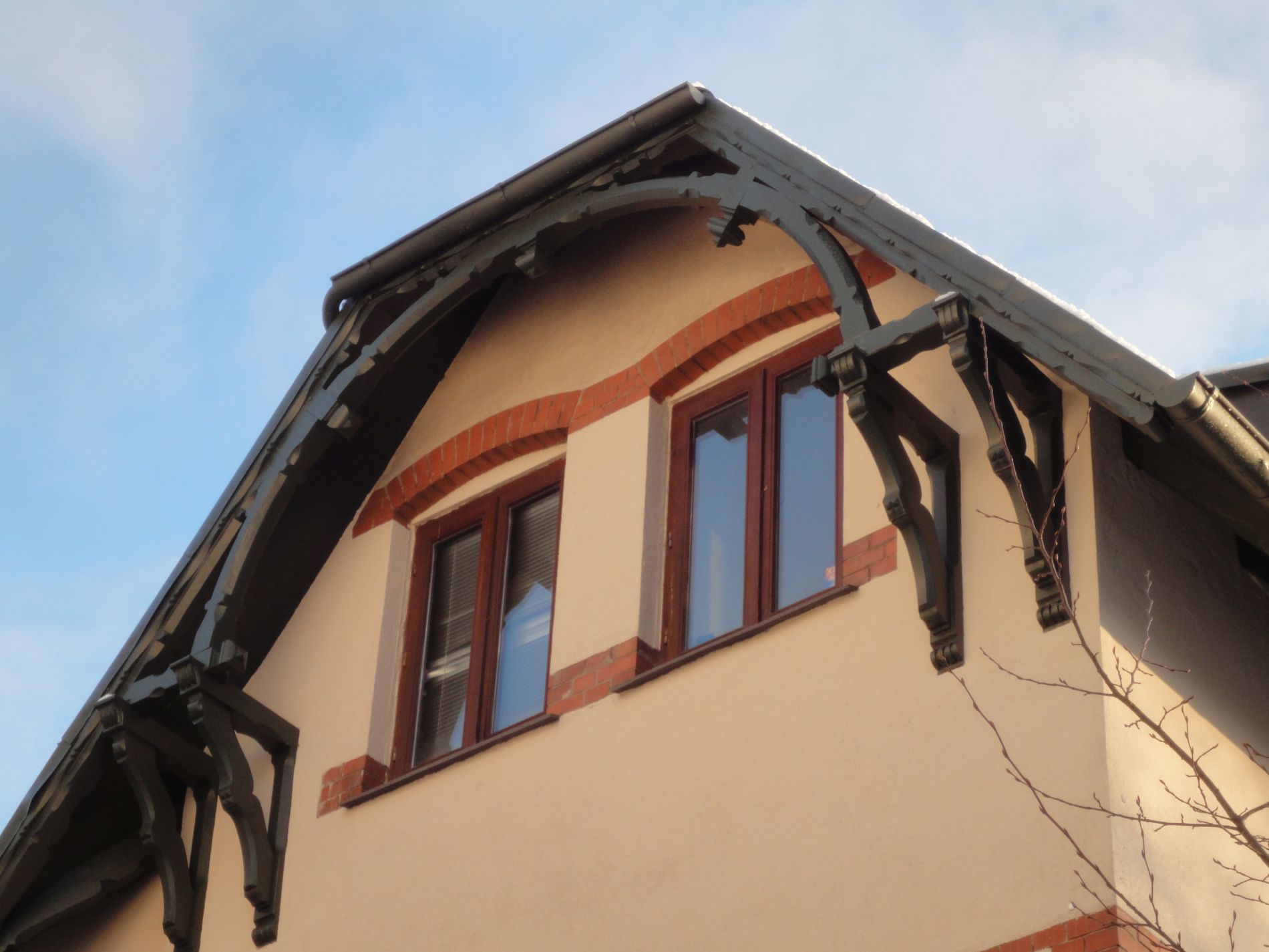 Freigebinde nach der Sanierung in der Wrangelstraße in Flensburg